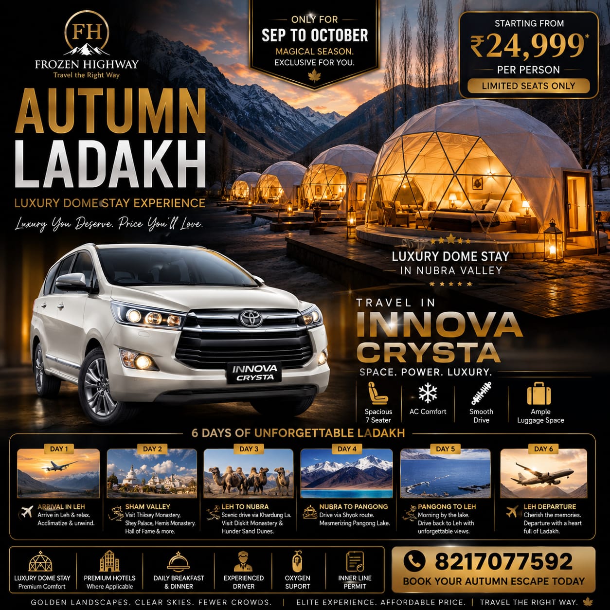 Ladakh Autumn Ad