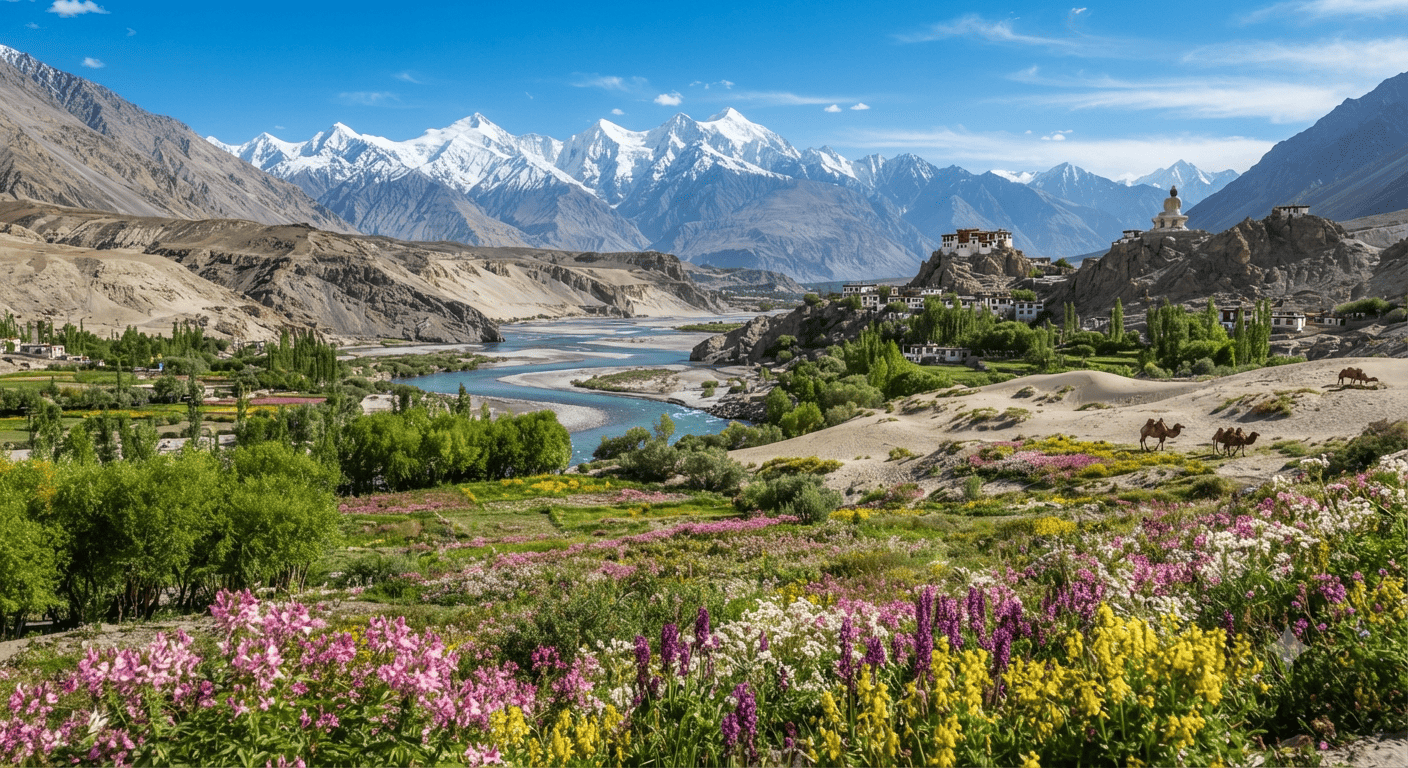 Nubra Valley  Valley of Flowers
